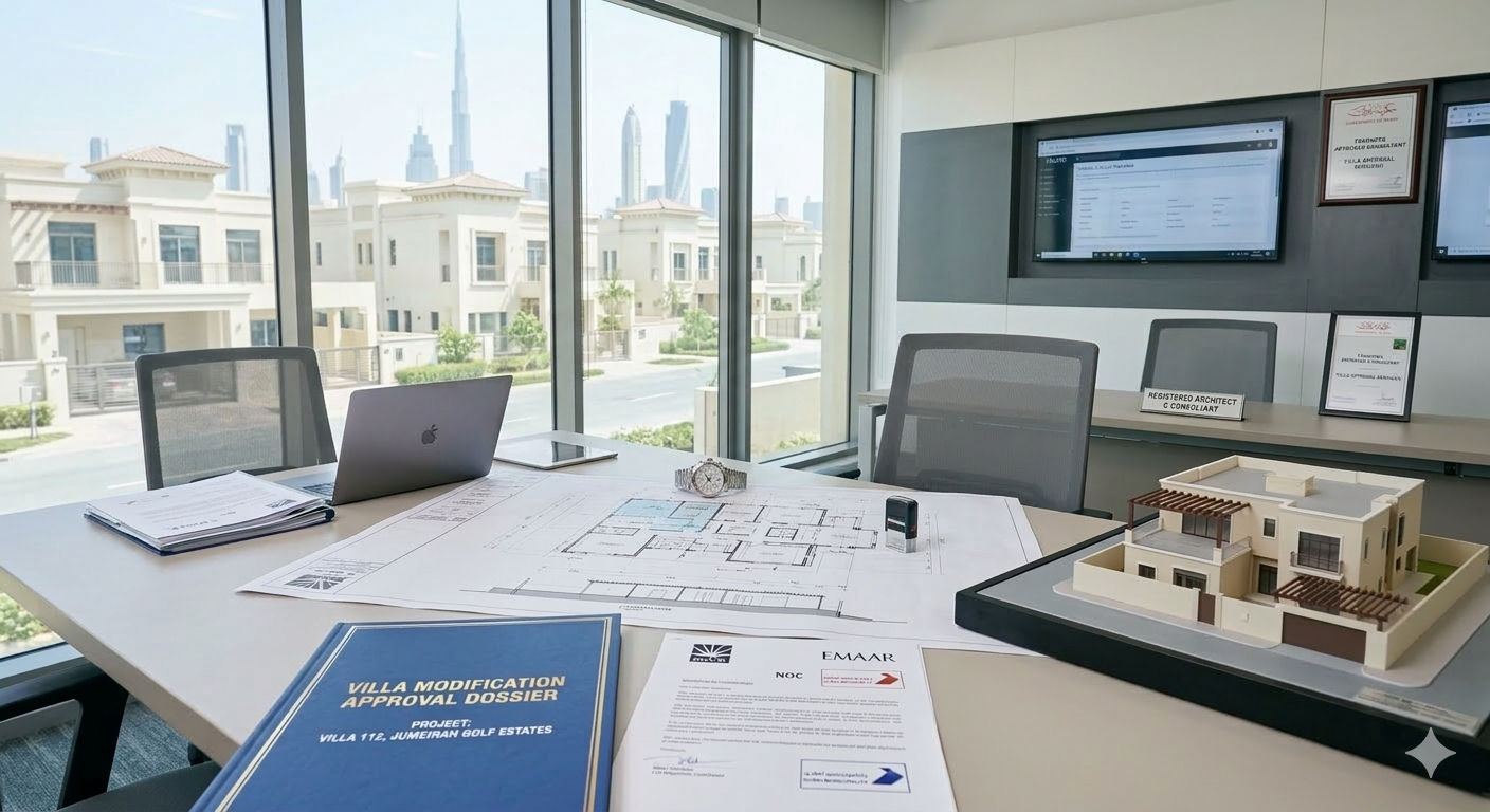 Villa Modification Approval Services Dubai